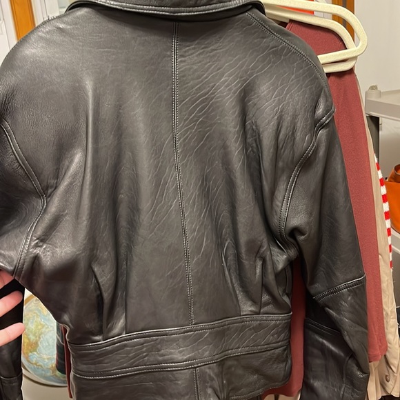 Buttery soft vintage leather jacket - Picture 4 of 6